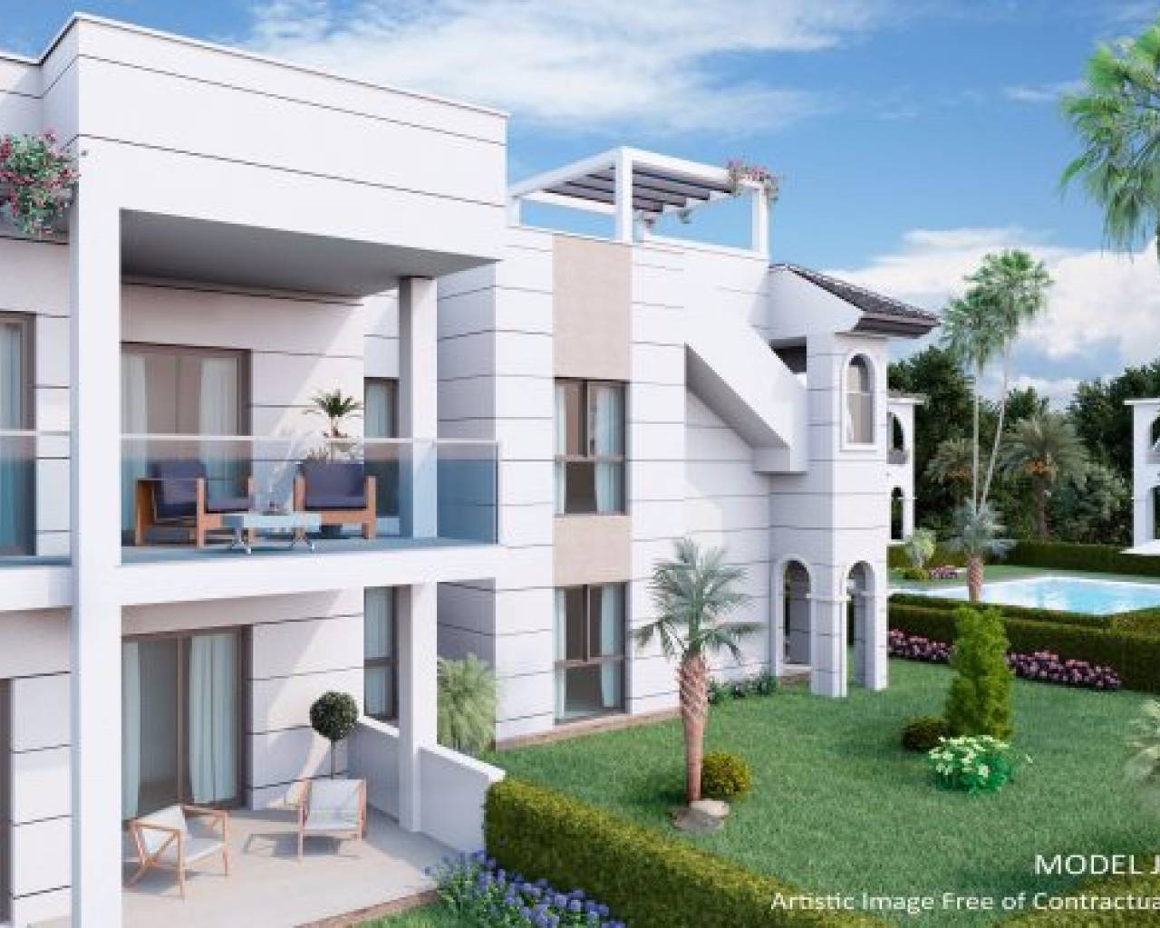 New Build - Garden apartment - Ciudad Quesada - Doña Pepa